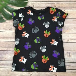 Disney Store Girls Halloween Minnie ears tee